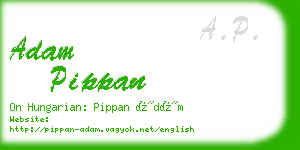 adam pippan business card